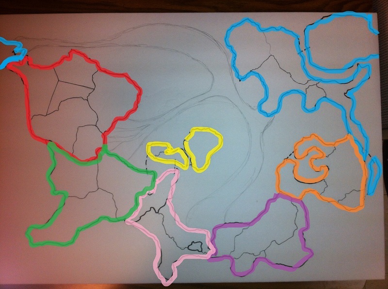 the map